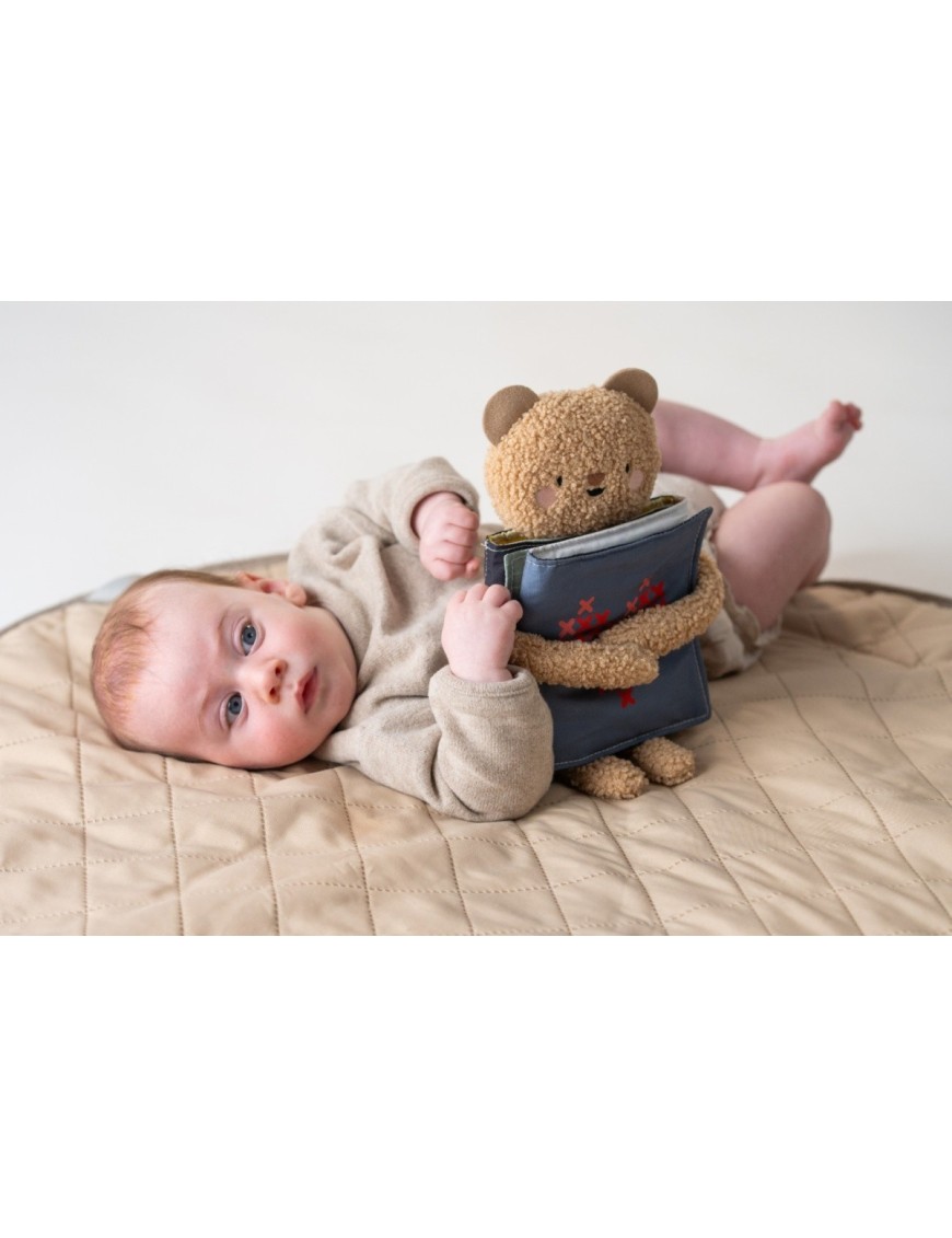 Taf Toys Przytulny Miś – Książeczka Sensoryczna 0m+ | Ecobobo Taf Toys Przytulny Miś – Książeczka Sensoryczna 0m+ | Ecobobo
