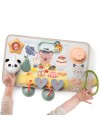 Taf Toys Przytulny Miś – Książeczka Sensoryczna 0m+ | Ecobobo