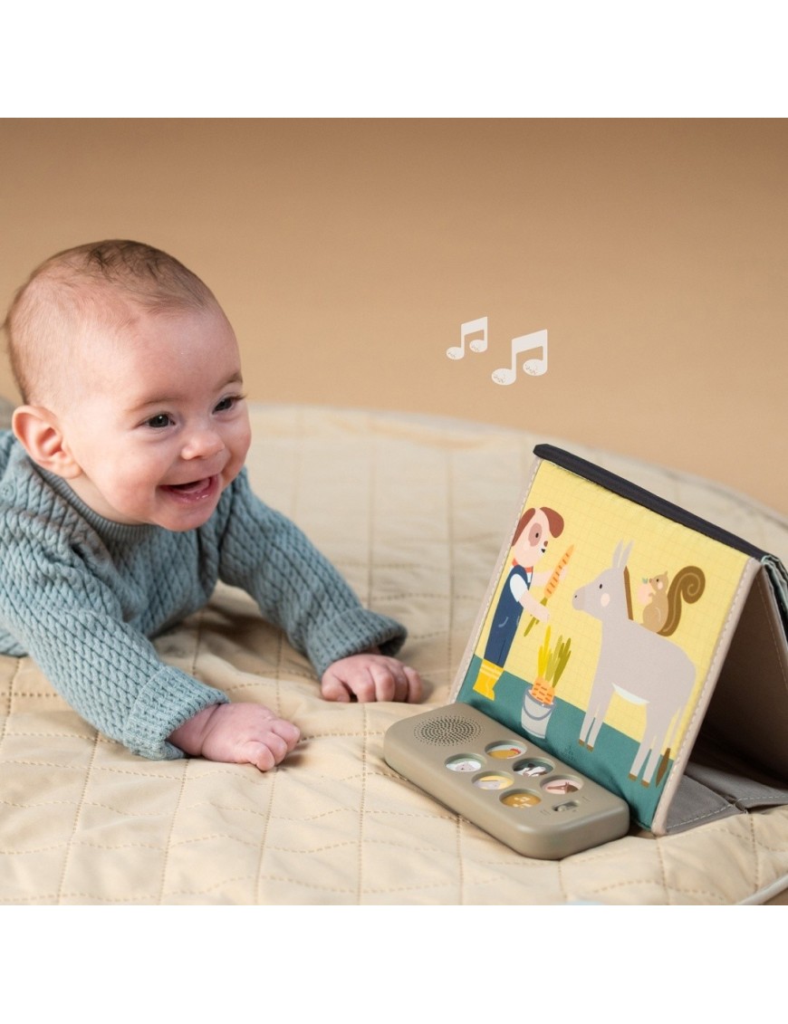 Muzyczna Książeczka Sensoryczna Farma 0m+ | Ecobobo