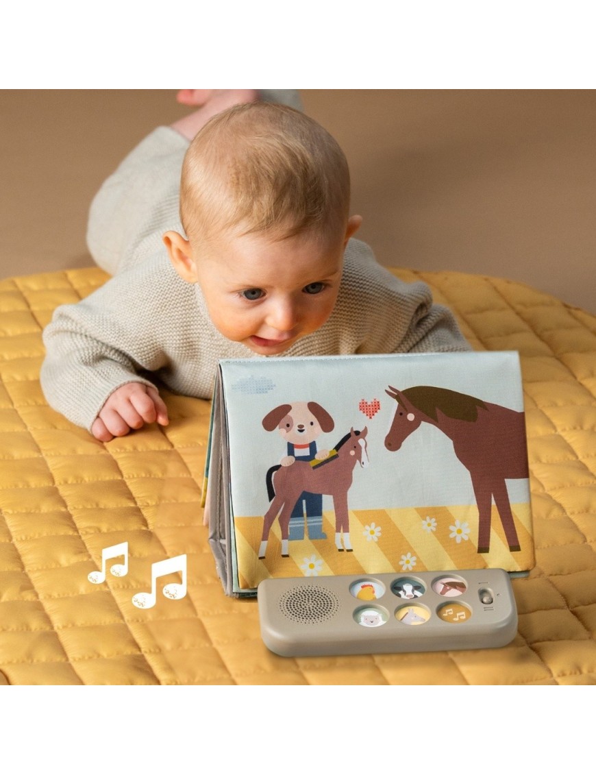 Muzyczna Książeczka Sensoryczna Farma 0m+ | Ecobobo