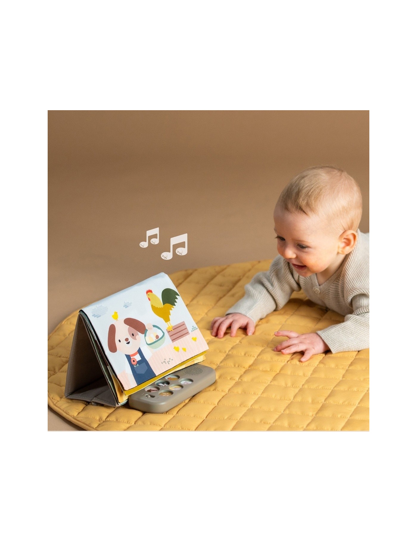 Muzyczna Książeczka Sensoryczna Farma 0m+ | Ecobobo