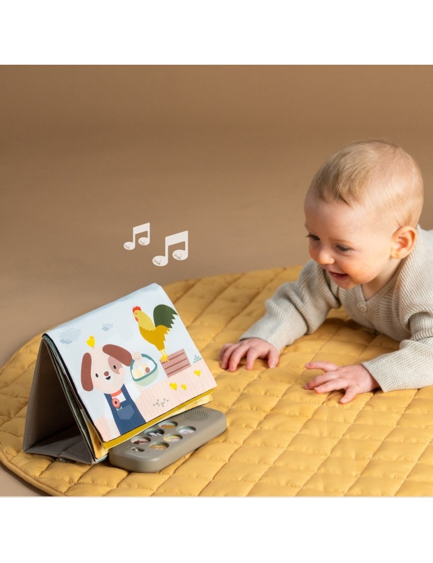 Muzyczna Książeczka Sensoryczna Farma 0m+ | Ecobobo