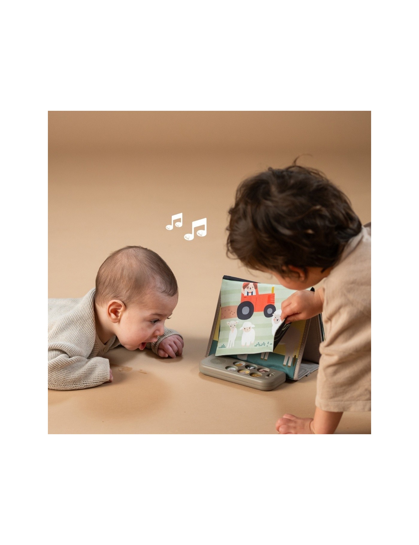 Muzyczna Książeczka Sensoryczna Farma 0m+ | Ecobobo
