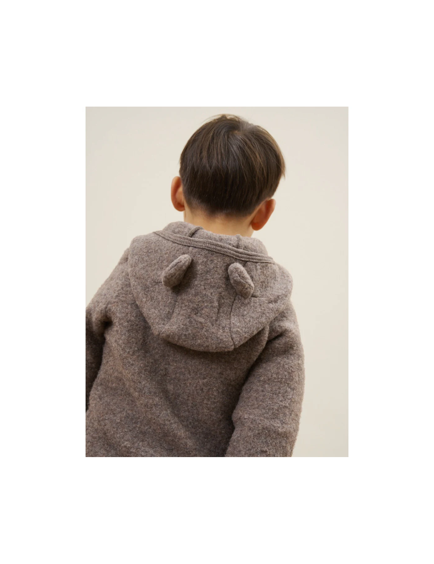 Kurteczka merino z uszkami Brown, Huttelihut