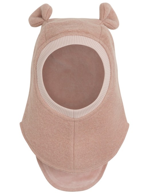 Kominiarka z uszami merino 2-warstowa Rose Melange, Huttelihut