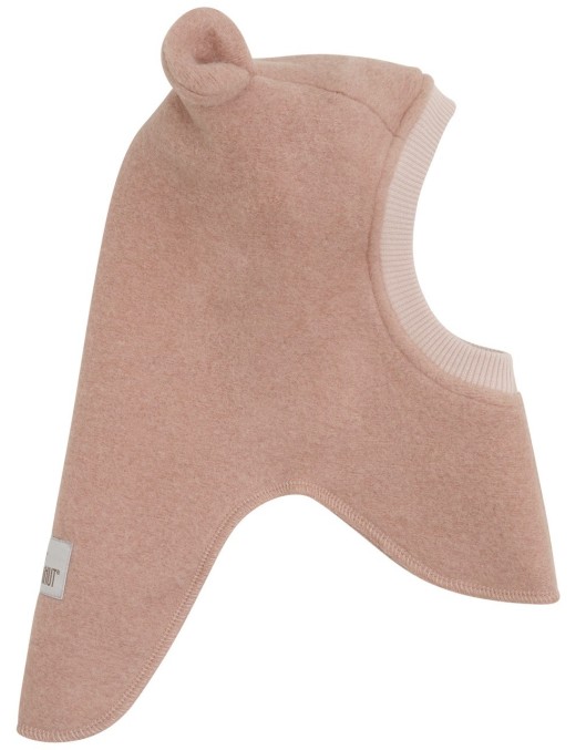 Kominiarka z uszami merino 2-warstowa Rose Melange, Huttelihut