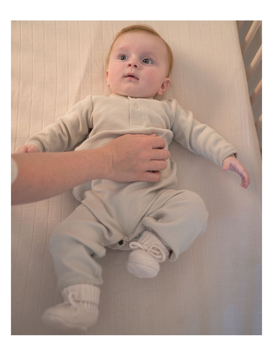 Lodger Jumper Nomad Rib Basic – Pajacyk Niemowlęcy | Ecobobo