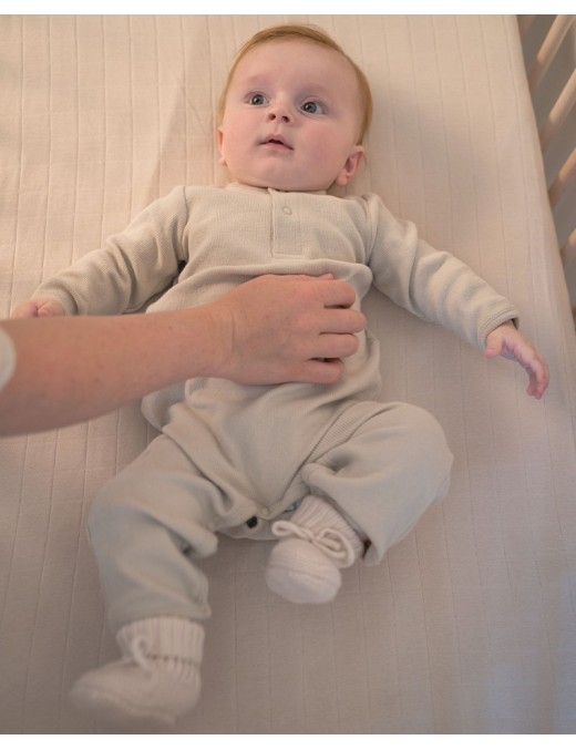 Lodger Jumper Nomad Rib Basic – Pajacyk Niemowlęcy | Ecobobo