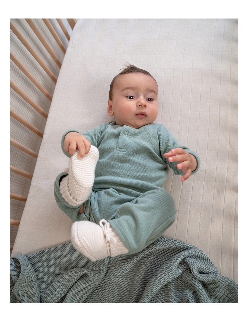 Lodger Jumper Nomad Rib Basic – Pajacyk Niemowlęcy | Ecobobo