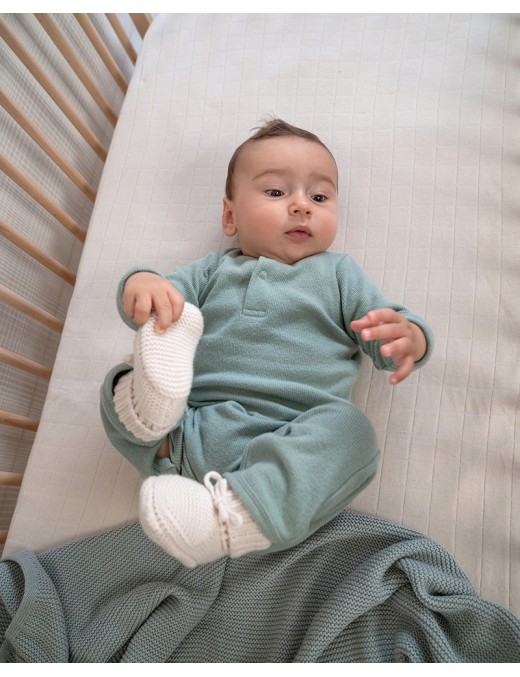 Lodger Jumper Nomad Rib Basic – Pajacyk Niemowlęcy | Ecobobo