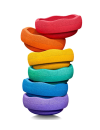 Stapelstein, Obiekty do zabawy ruchowej 6 szt. Rainbow Classic