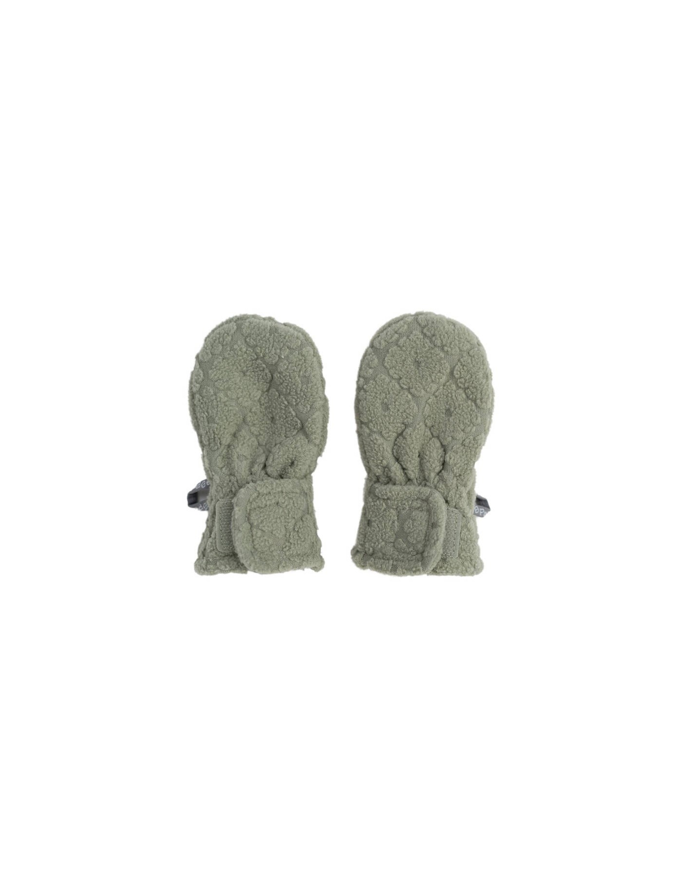 Lodger Fleece Elm – szałwiowe rękawiczki dziecięce 1–2 l – Ecobobo