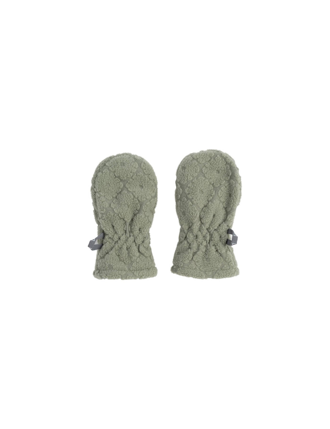 Lodger Fleece Elm – szałwiowe rękawiczki dziecięce 1–2 l – Ecobobo