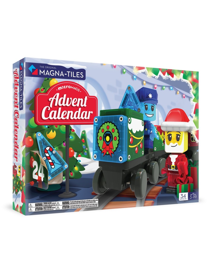 MAGNA-TILES microMAGS – Kalendarz Adwentowy | Ecobobo