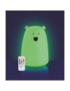 Rabbit & Friends Miś Duży – lampka silikonowa z pilotem – Ecobobo