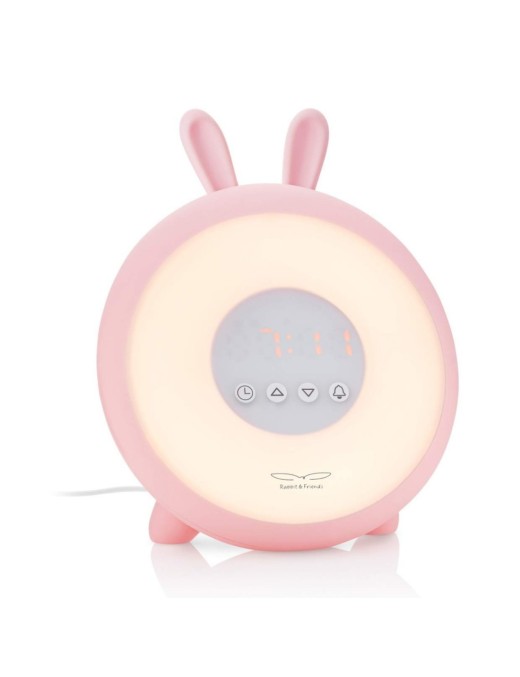 Rabbit & Friends – Lampka Nocna z Budzikiem | Ecobobo