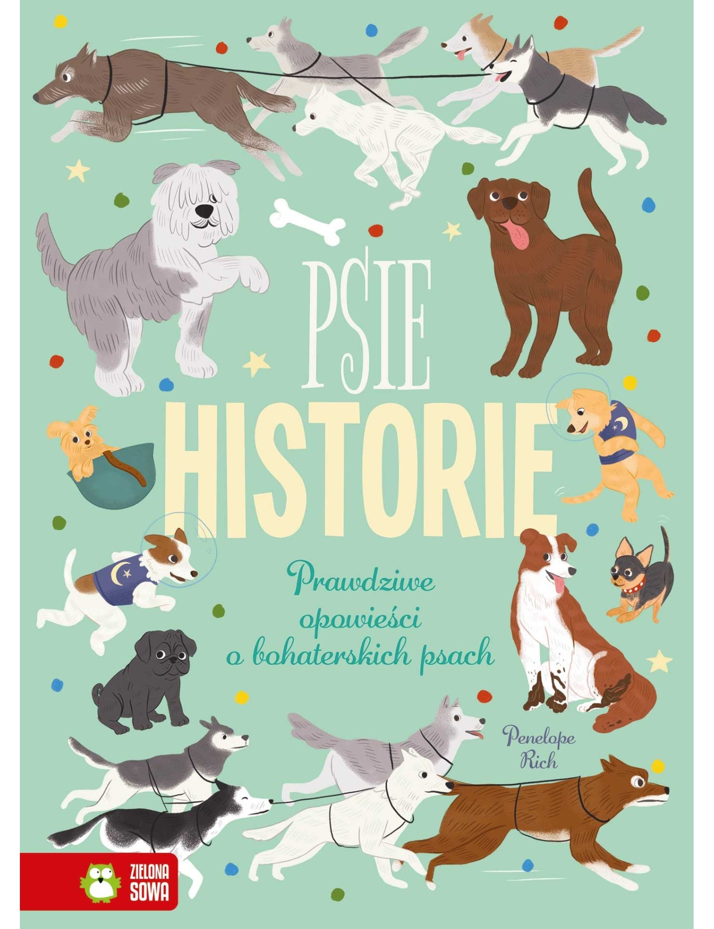 Psie historie. Prawdziwe opowieści o bohaterskich psach Psie historie. Prawdziwe opowieści o bohaterskich psach