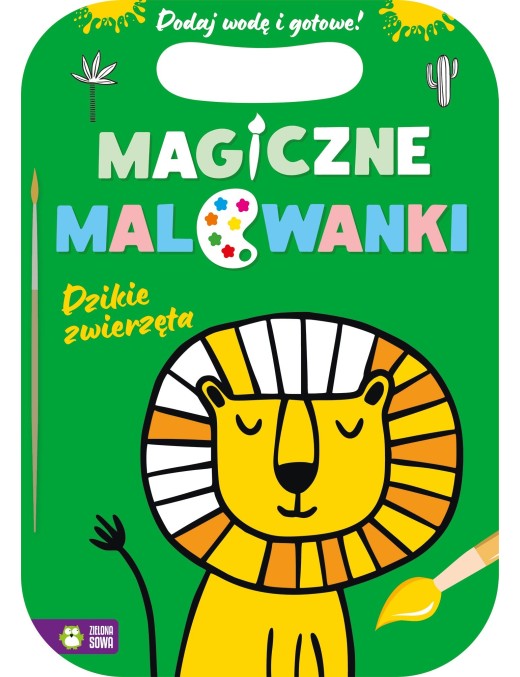 Magiczne malowanki. Dzikie zwierzęta