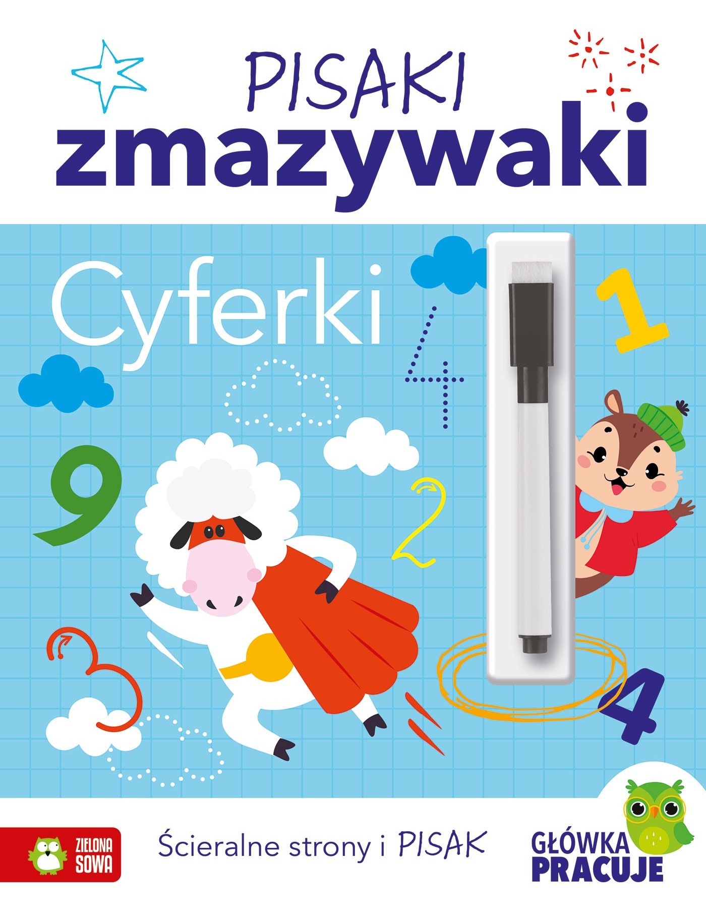 ZS Pisaki zmazywaki. Cyferki ZS Pisaki zmazywaki. Cyferki