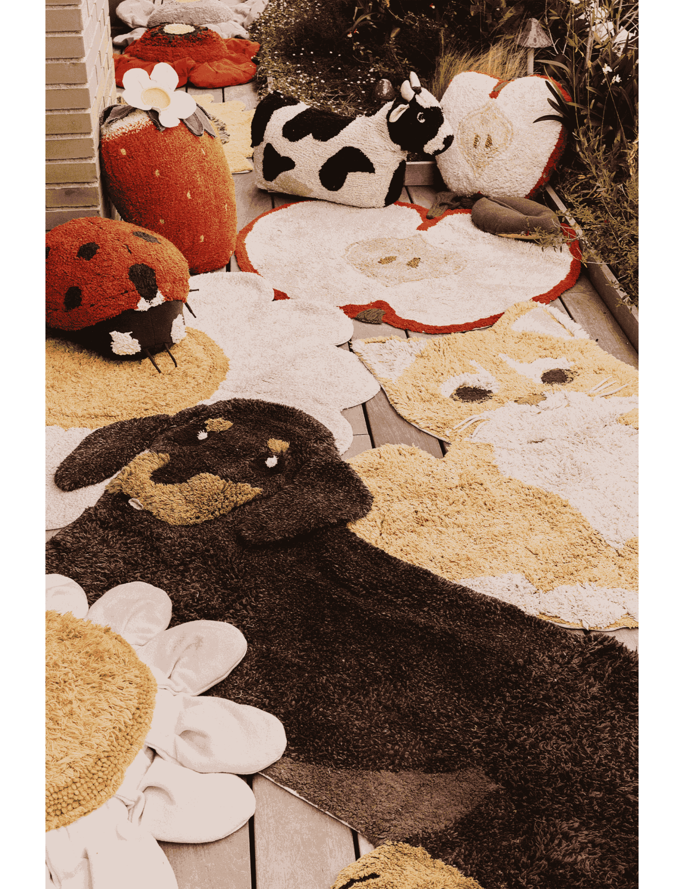 Dywan bawełniany dla dzieci Jack Pies 150 x 110 cm do prania w pralce – Lorena Canals Dywan bawełniany dla dzieci Jack Pies 150 x 110 cm do prania w pralce – Lorena Canals