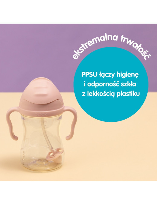 b.box Bidon ze Słomką PPSU 240 ml 6m+ | Ecobobo