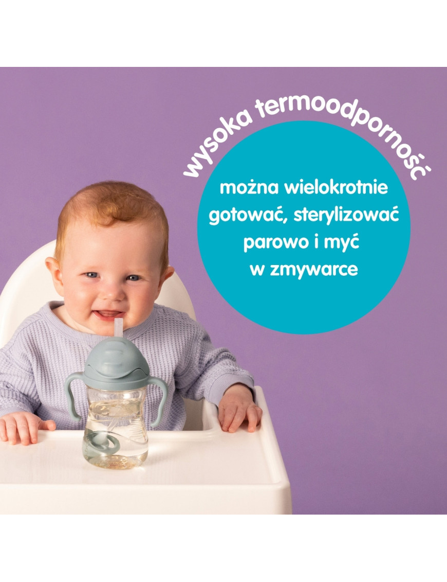 b.box Bidon ze Słomką PPSU 240 ml 6m+ | Ecobobo b.box Bidon ze Słomką PPSU 240 ml 6m+ | Ecobobo