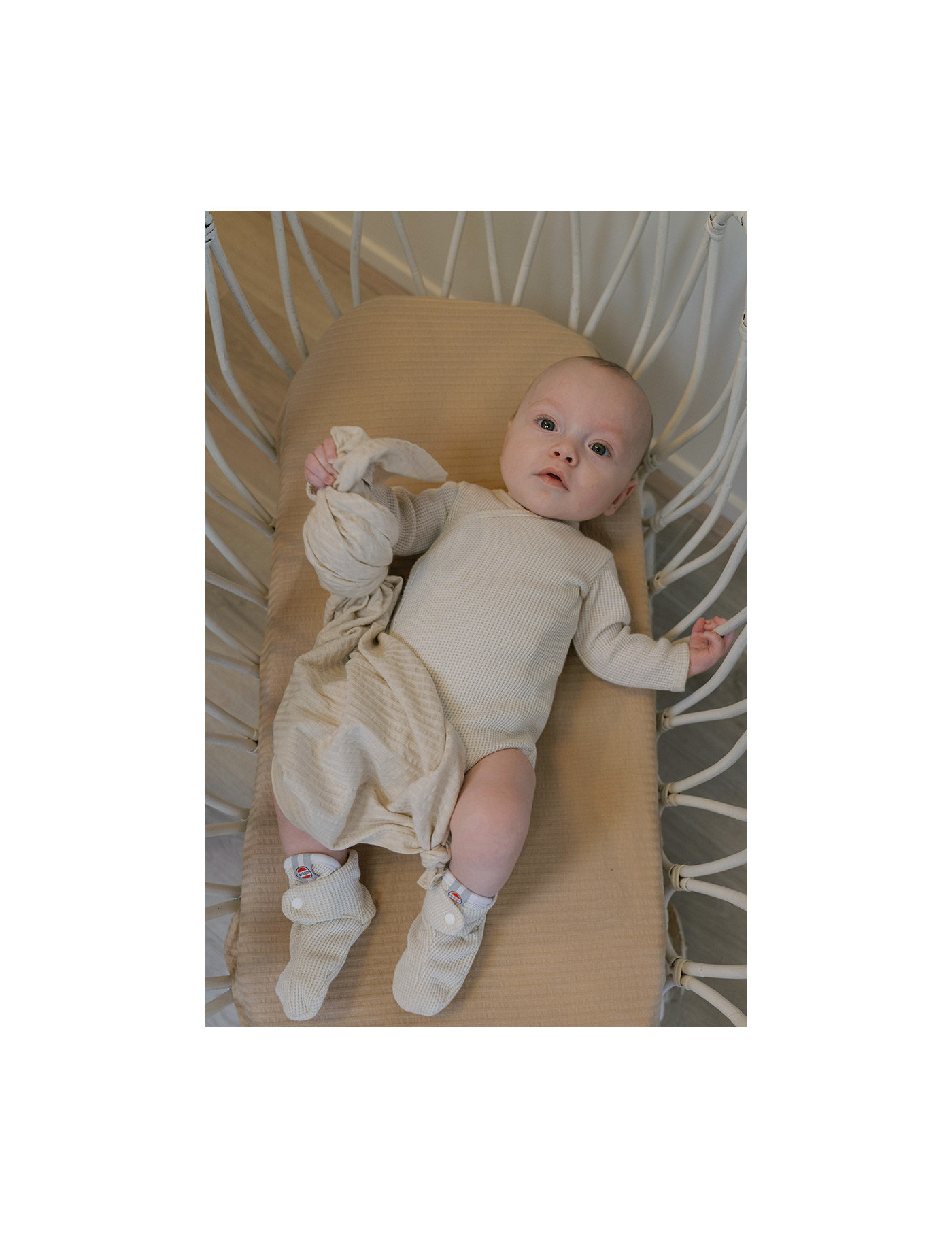 OUTLET Lodger Body Ciumbelle Cloud Dancer – body niemowlęce – Ecobobo