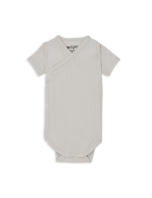 Lodger Romper Seersucker SS – body niemowlęce z krótkim rękawem – Ecobobo