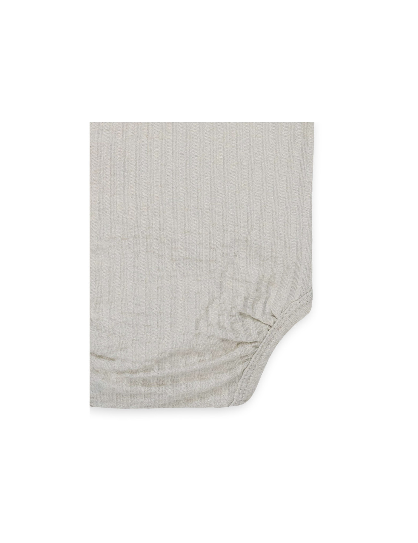 Lodger Romper Seersucker SS – body niemowlęce z krótkim rękawem – Ecobobo