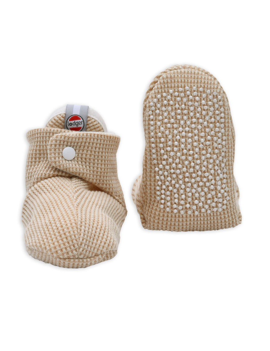Lodger Slipper Ciumbelle – miękkie kapcie bawełniane dla niemowląt – Ecobobo