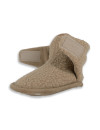 Lodger Slipper Teddy Fleece – miękkie kapcie niemowlęce – Ecobobo