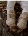 Lodger Slipper Teddy Fleece – miękkie kapcie niemowlęce – Ecobobo