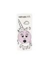 Nailmatic Polly - Lakier do paznokci w kolorze przejrzystego różu z brokatem Nailmatic Polly - Lakier do paznokci w kolorze przejrzystego różu z brokatem