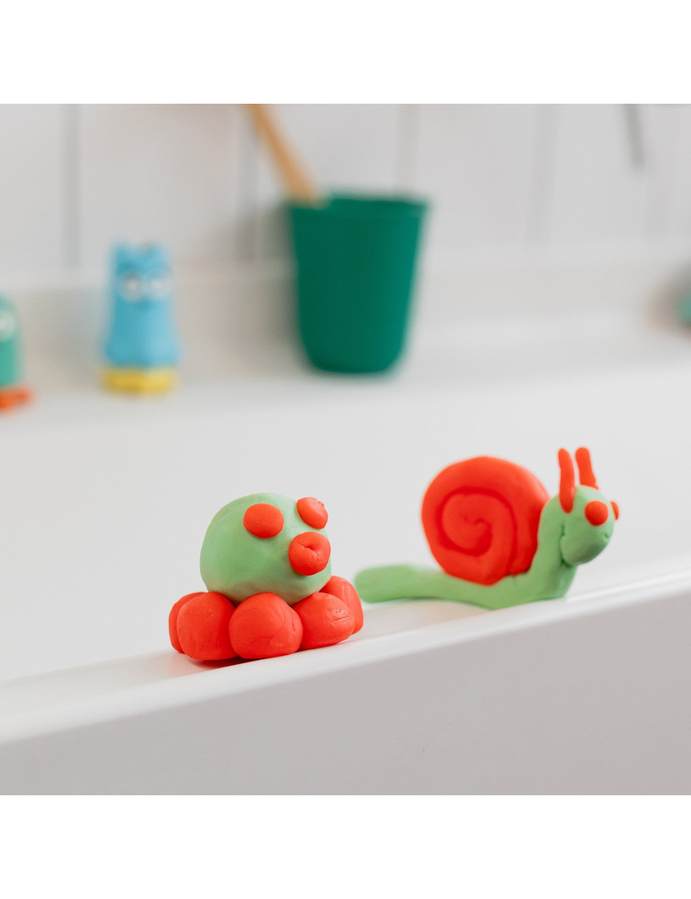 Myjąca ciastolina Pataploof + foremka Bloop Nailmatic