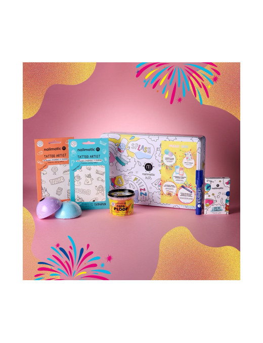 Zestaw prezentowy do kąpieli Magic Box Yellow Nailmatic
