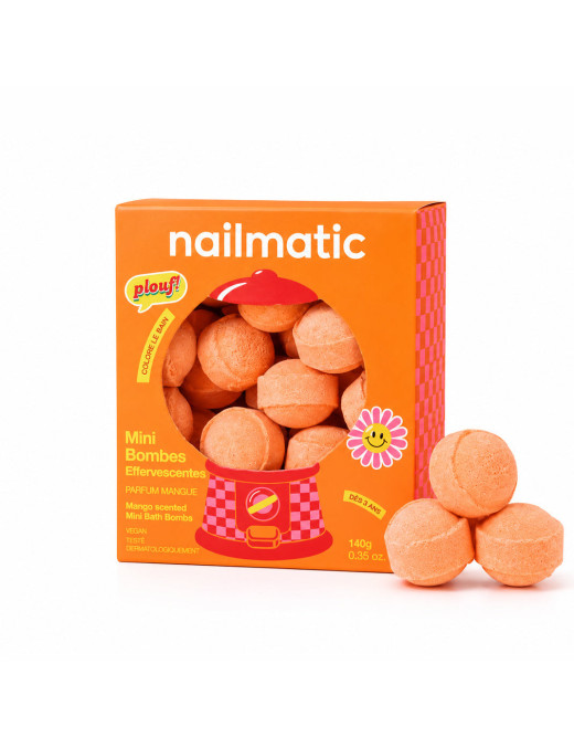 Mini kule do kąpieli Sweet Mango 14 szt. Nailmatic
