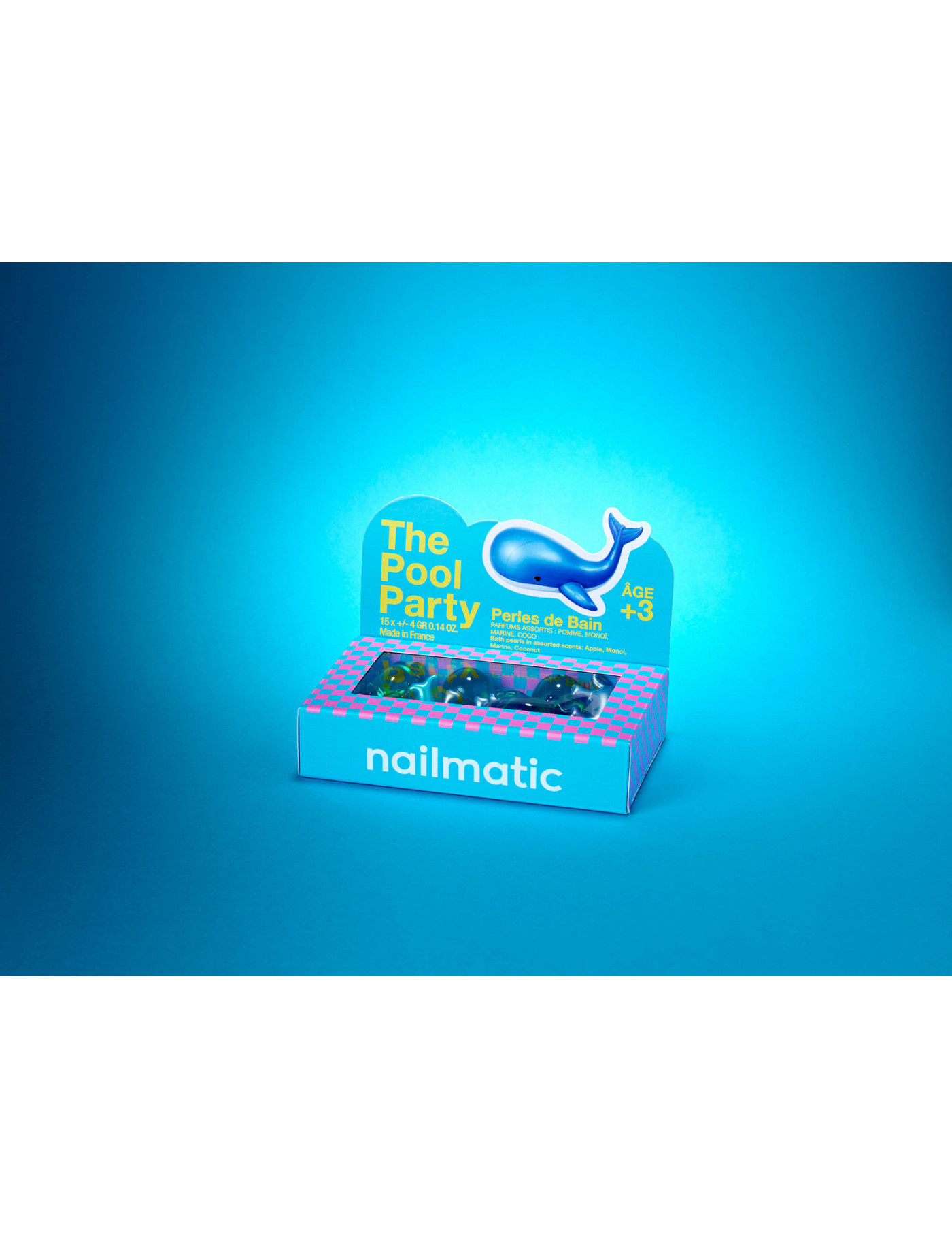Perełki do kąpieli Morskie Zwierzątka 15 szt. Nailmatic
