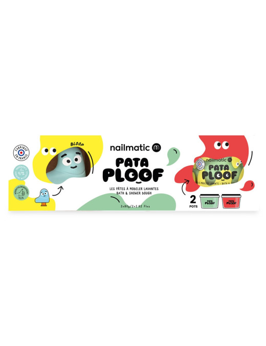 Myjąca ciastolina Pataploof + foremka Bloop Nailmatic