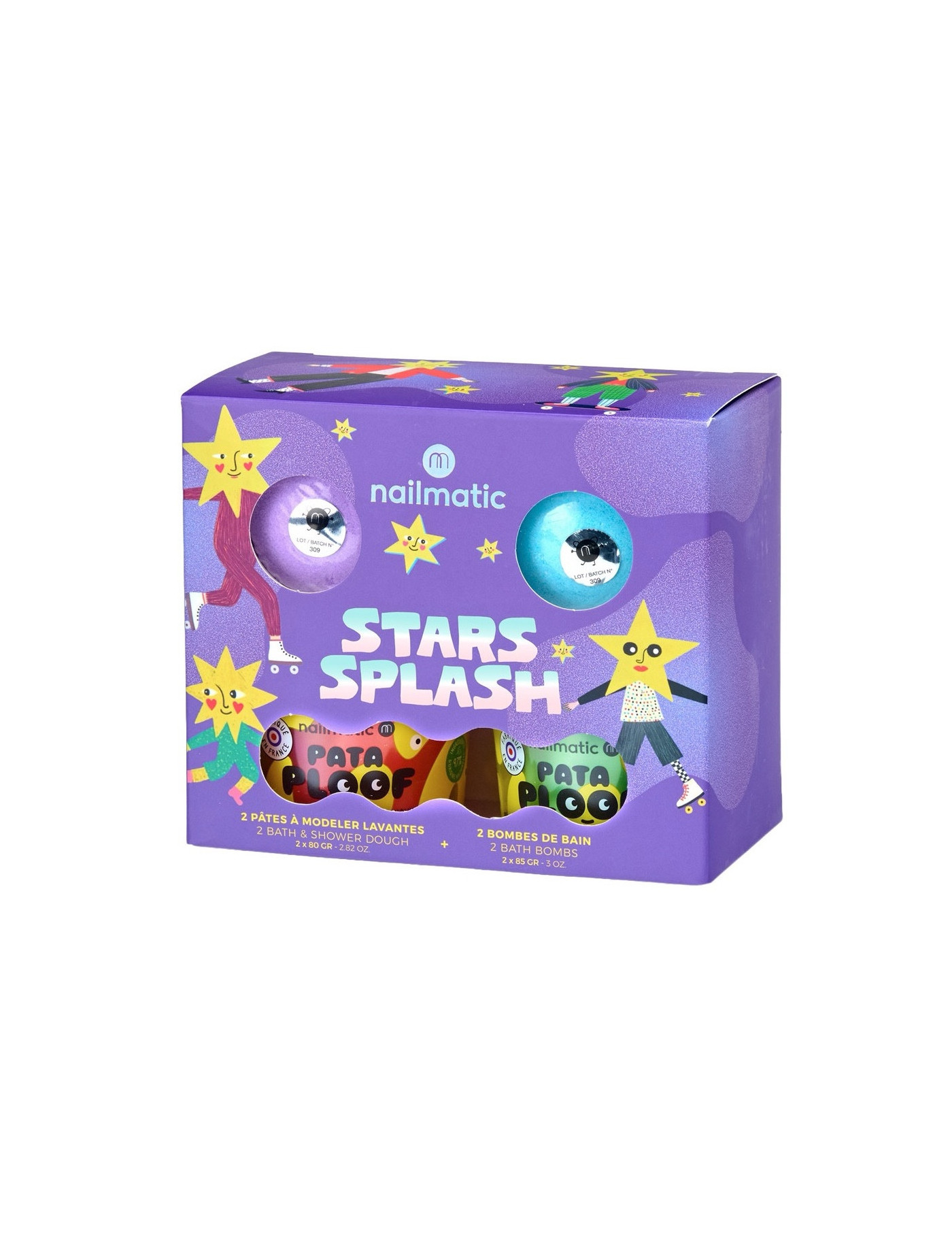 Zestaw prezentowy do kąpieli Stars Splash Nailmatic Zestaw prezentowy do kąpieli Stars Splash Nailmatic