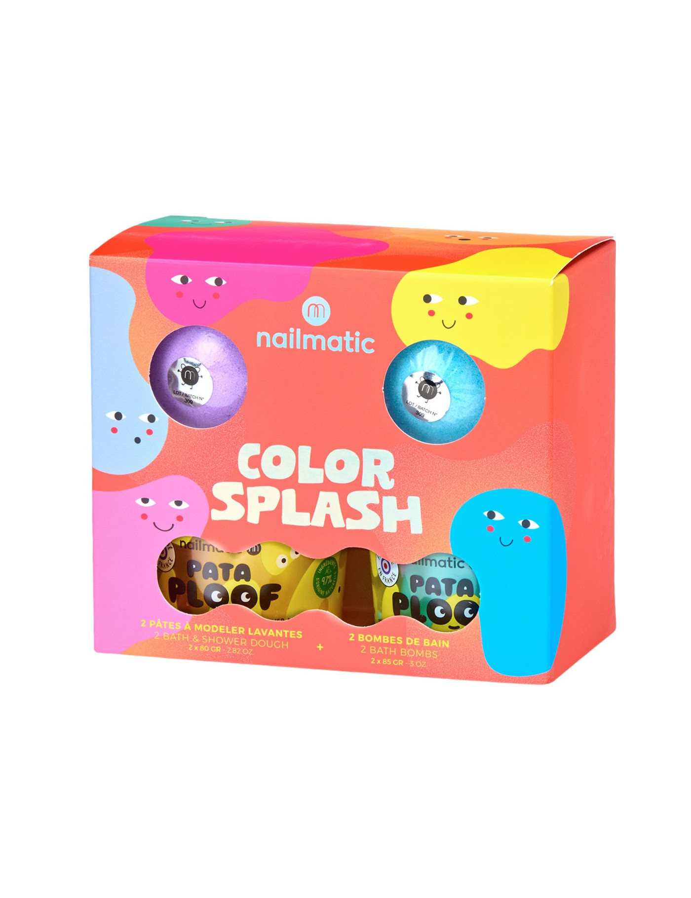 Zestaw prezentowy do kąpieli Color Splash Nailmatic