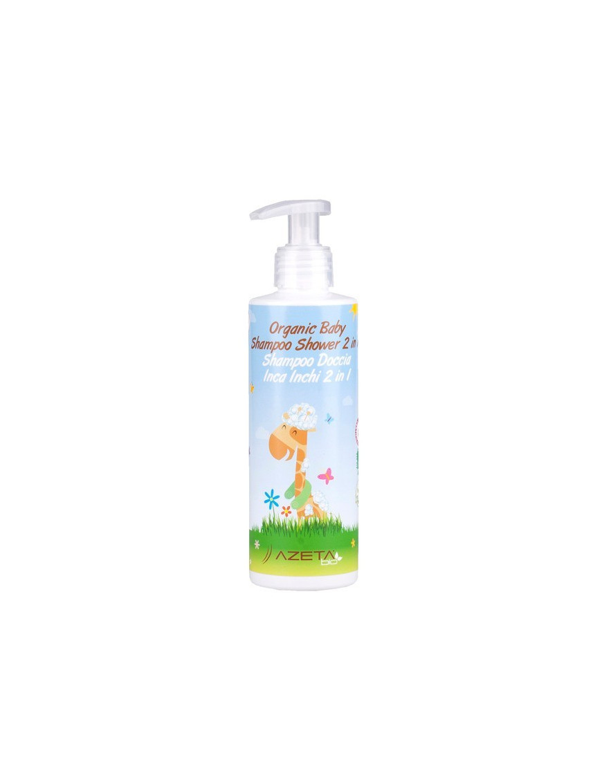 Azeta Bio, Organiczny płyn do mycia ciała i szampon do włosów dla dzieci 500 ml
