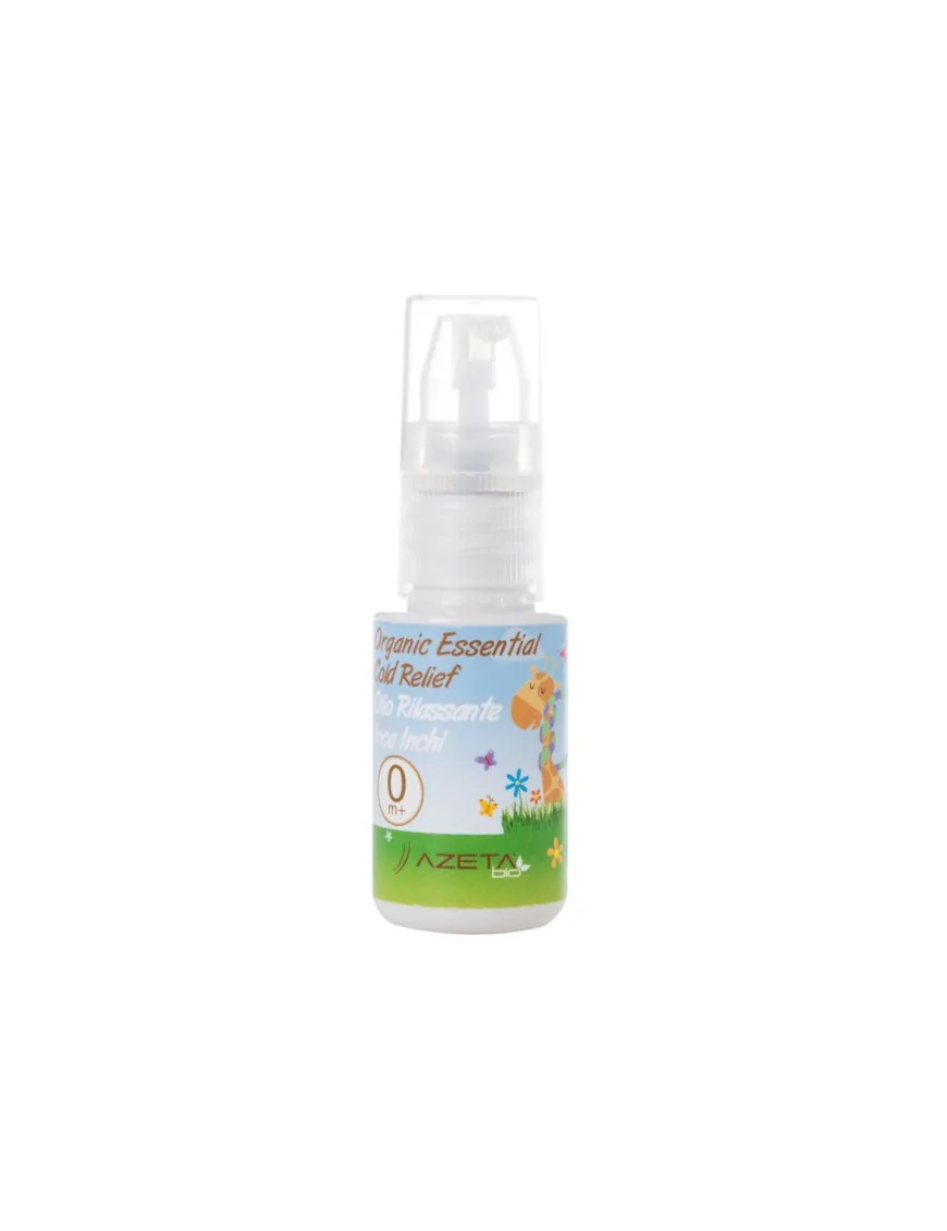 Azeta Bio, Organiczny olejek z Inca Inchi na przeziębienia i udrażniający drogi oddechowe dla dzieci 20 ml