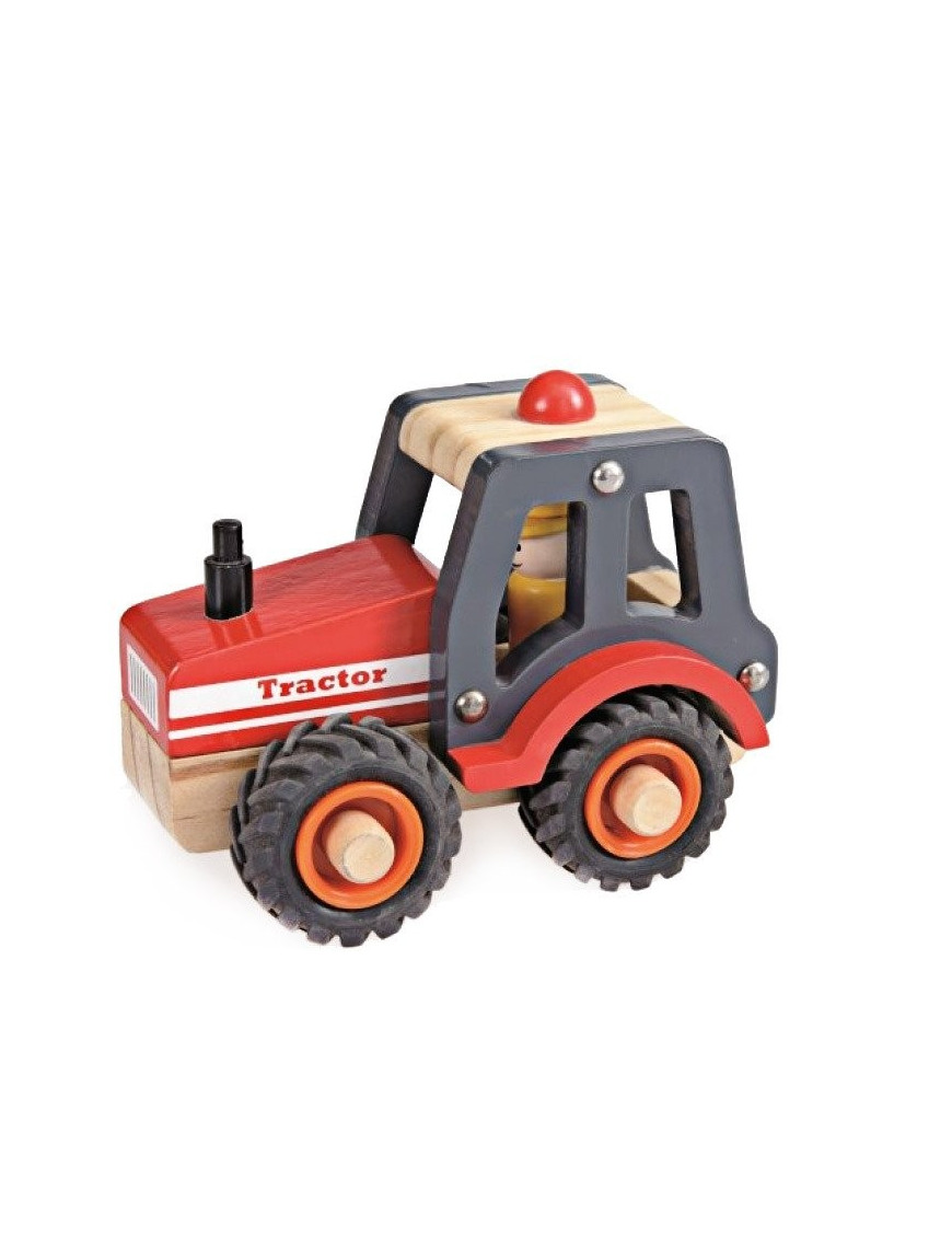 Egmont, Drewniany traktor - ciągnik