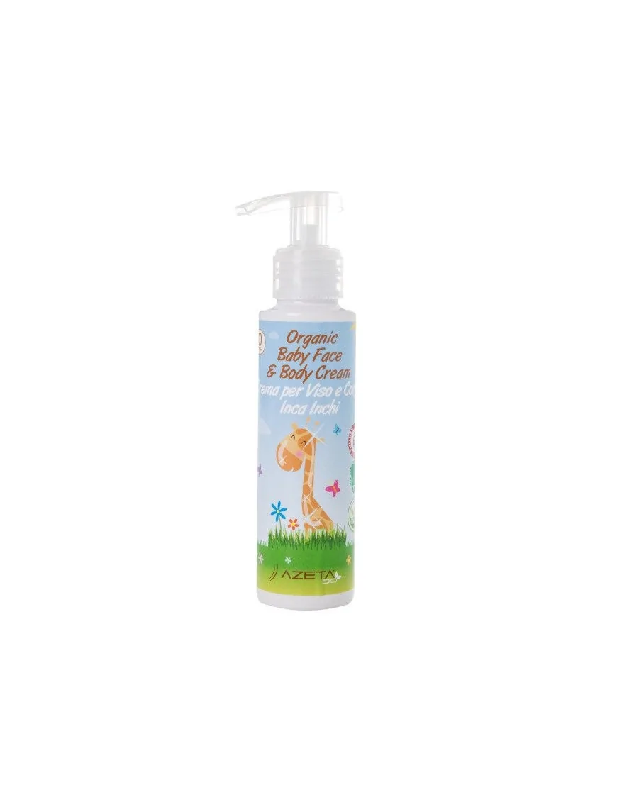 Azeta Bio, Organiczny krem do twarzy i ciała dla dzieci z olejkiem inca inchi 100 ml