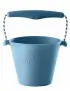 Składane wiaderko do wody i piasku Scrunch Bucket - Błękitne