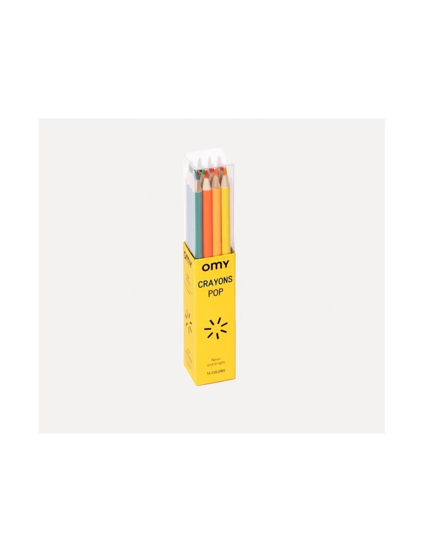 OMY, 16 kredek neon