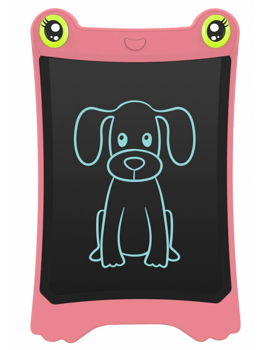 Znikopis Tablet kolorowy LCD - Różowa żabka