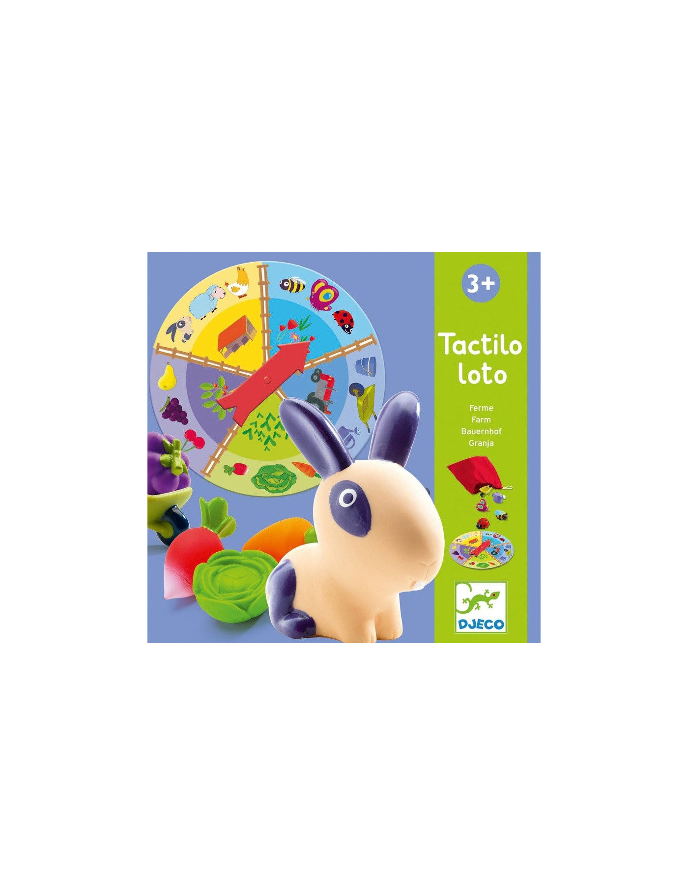 Djeco, Gra edukacyjna Lotto farma Djeco, Gra edukacyjna Lotto farma