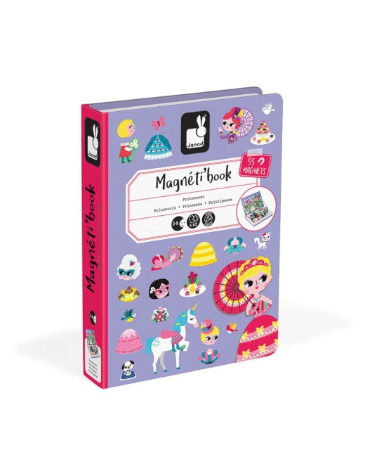 Janod, Magnetyczna układanka Księżniczki Magnetibook