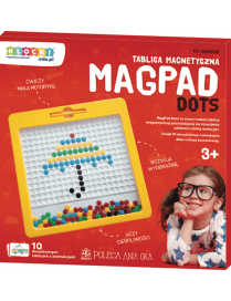 Tablica magnetyczna MagPad Dots Żółta